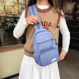 Women Men Canvas Bags Fashion Large Capacity Backbag