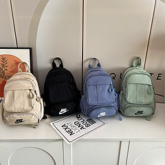 Women Men Canvas Bags Fashion Large Capacity Backbag