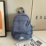 Women Men Canvas Bags Fashion Large Capacity Backbag