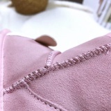 Winter new retro style thick soled fashion simple warm snow boots  baby shoes