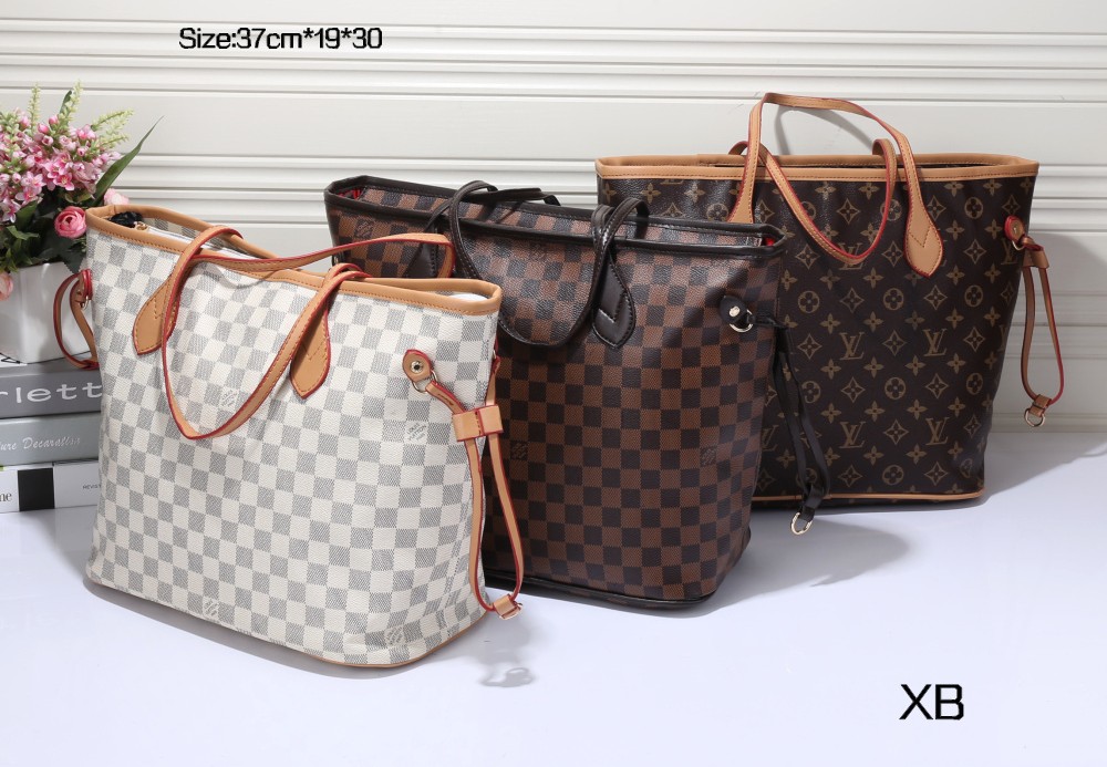 Shopping Bag Classic Designer Handbag With Wallet Luxury Shoulder