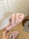 New autumn and winter wool cross slippers