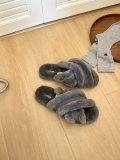 New autumn and winter wool cross slippers