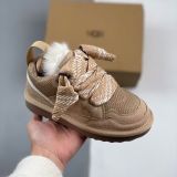 Winter new retro style thick soled fashion simple warm snow boots  kids women's shoes(no box)