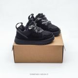 Winter new retro style thick soled fashion simple warm snow boots  kids women's shoes(no box)