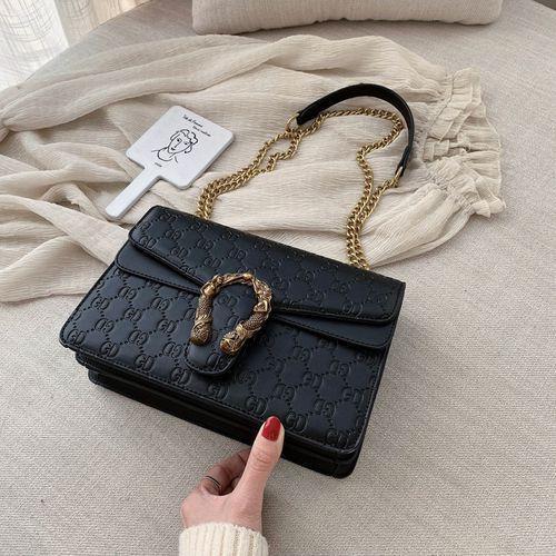 Small Women's Bag(GD) Women New Fashion Fashion Versatile Chain Small Bag Net Red Single Shoulder