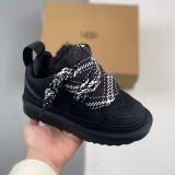 Winter new retro style thick soled fashion simple warm snow boots  kids women's shoes(no box)