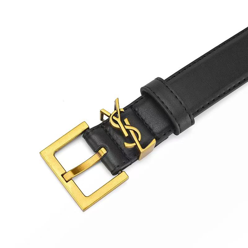 Belt Women's Belt Button PU Belt Fashion Decoration(wide 3cm)