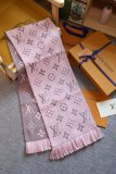 Flower Pattern Thick Imitation Cashmere Knit Scarf Multifunctional Female Scarf Scarf 180*30CM