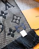 Flower Pattern Thick Imitation Cashmere Knit Scarf Multifunctional Female Scarf Scarf 180*30CM