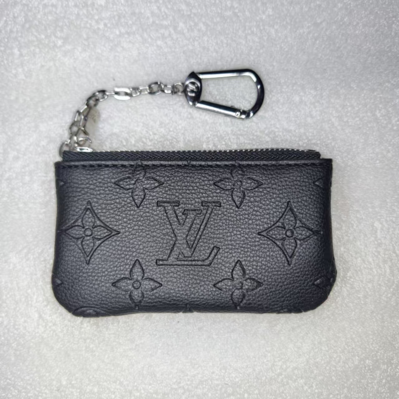 KEY POUCH POCHETTE CLES Designer Fashion Womens Mens Key Ring Zipped Credit Card