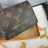 Men's Short Wallets Women's Purse Business LV Wallet Bags box not included