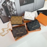 Men's Short Wallets Women's Purse Business LV Wallet Bags box not included