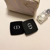 CD frosted square makeup mirror