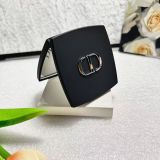 CD frosted square makeup mirror