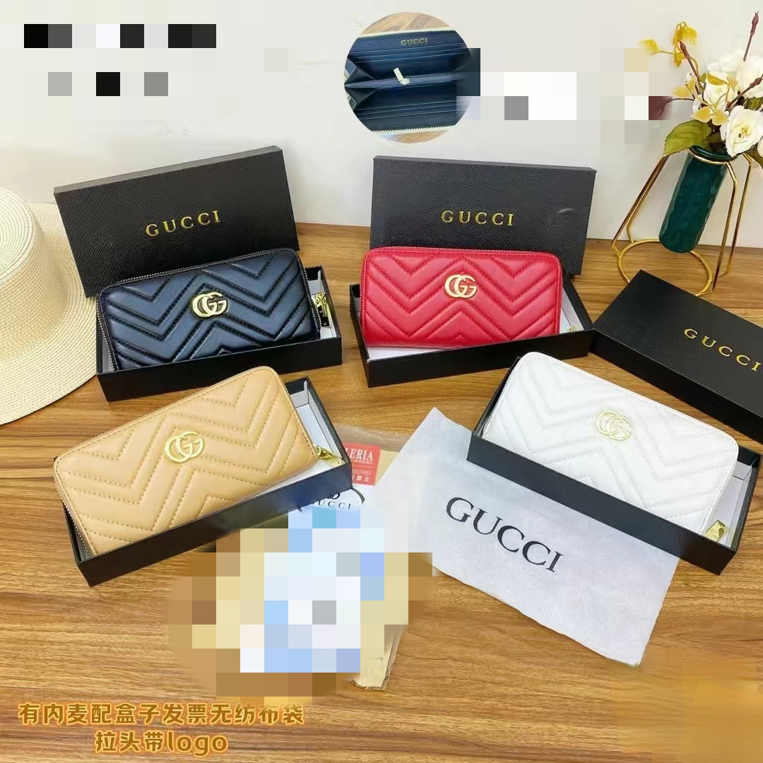 Famous Designer Brand New Men's And Women's Wallet Long Wallet Purse Card Holder