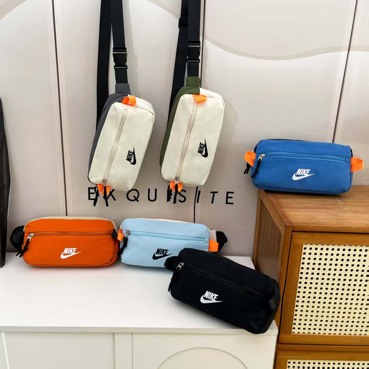 Men's Women's Fashion Sport Casual Waist Chest Pack Pouch Pocket Purse Wallet Phone Storage
