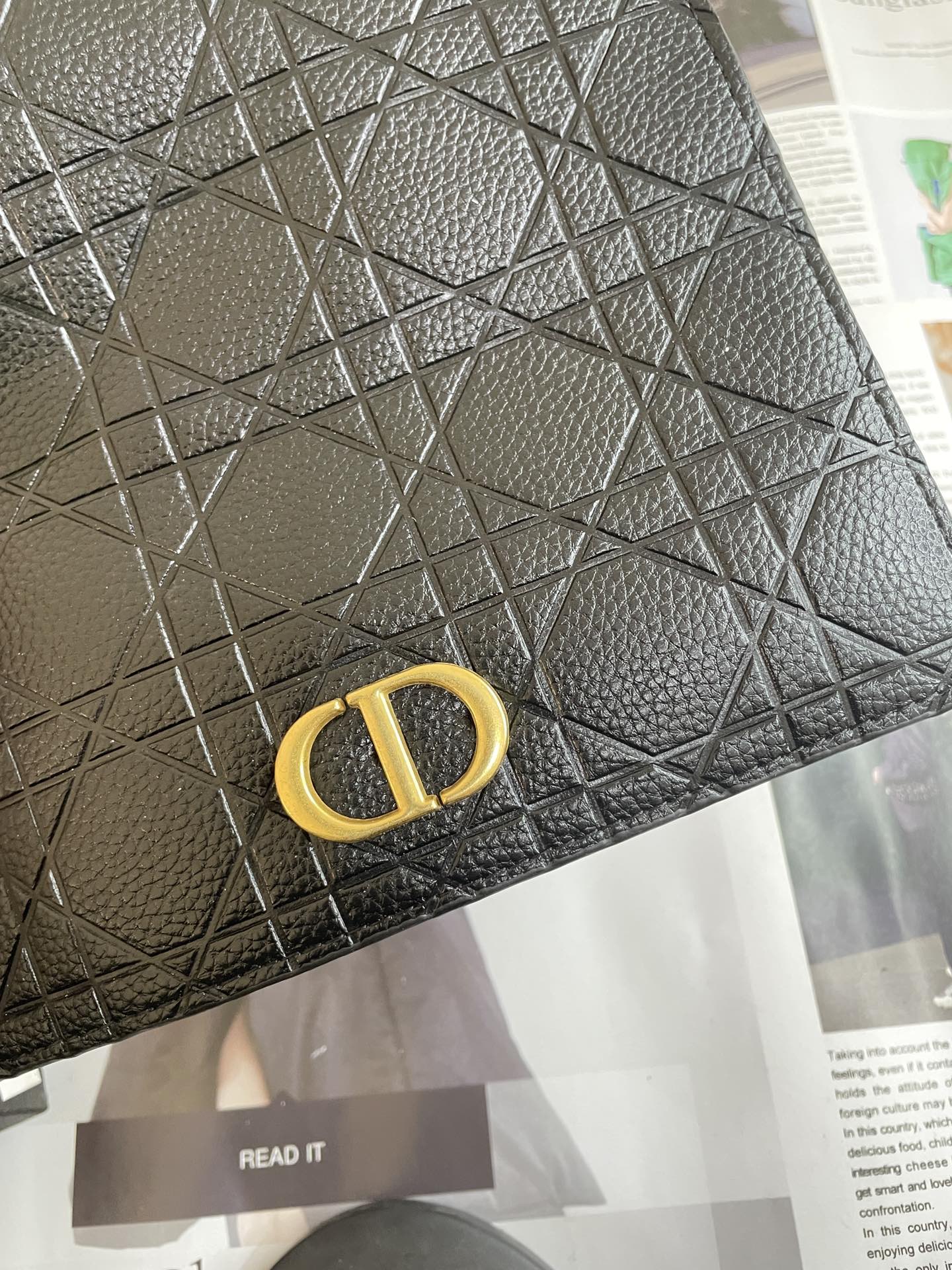 Long Wallet Card Bag Purse Handbag With Button Buckle