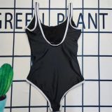 Woman Swimsuits One Piece Swimwear Push Up Bikini High Waist Bath Clothes Beach Swimming Suit