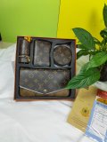 Latest gift box set, fashionable shoulder bag card bag combination, full set of plastic packaging (with box)