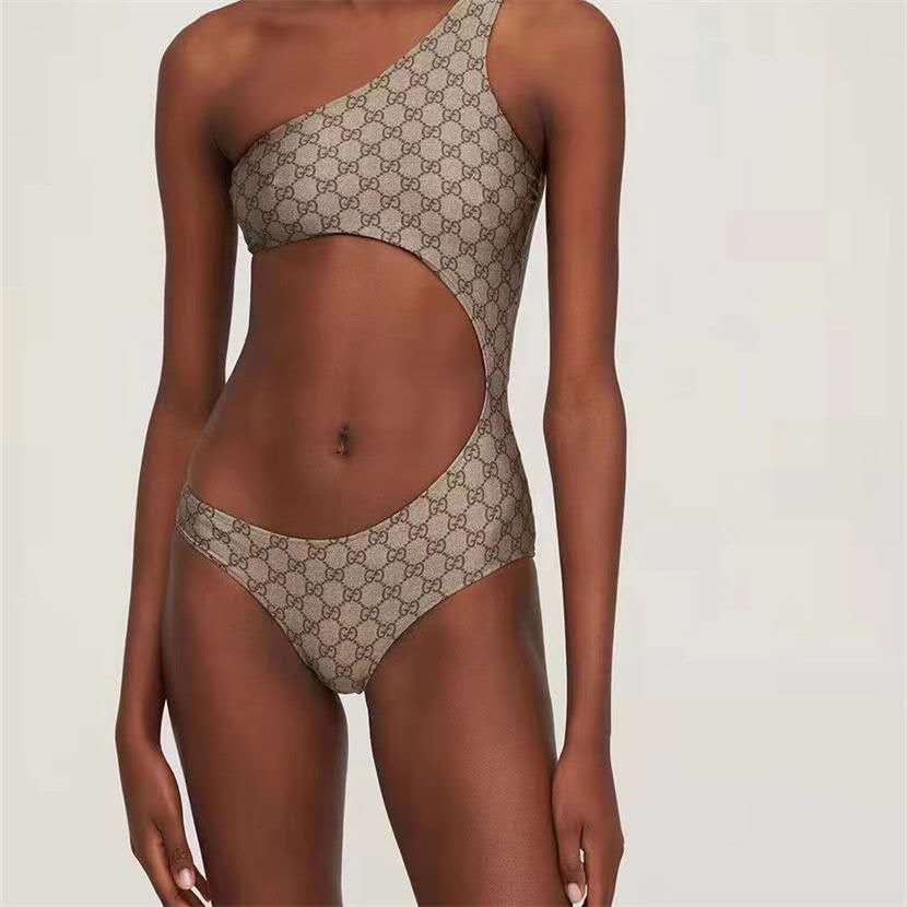 Woman Swimsuits One Piece Swimwear Push Up Bikini High Waist Bath Clothes Beach Swimming Suit