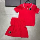 New women's embroidered short sleeved skirt set