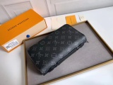 Fashionable Double Zipper Wallet Card Bag (High Quality)
