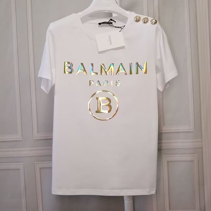 Cotton embroidered shirt, T-shirt, women's men and women lovers easing trendr short sleeves