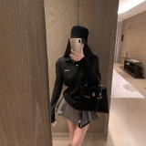 Sunscreen polo collar base shirt