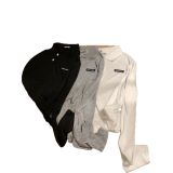 Sunscreen polo collar base shirt