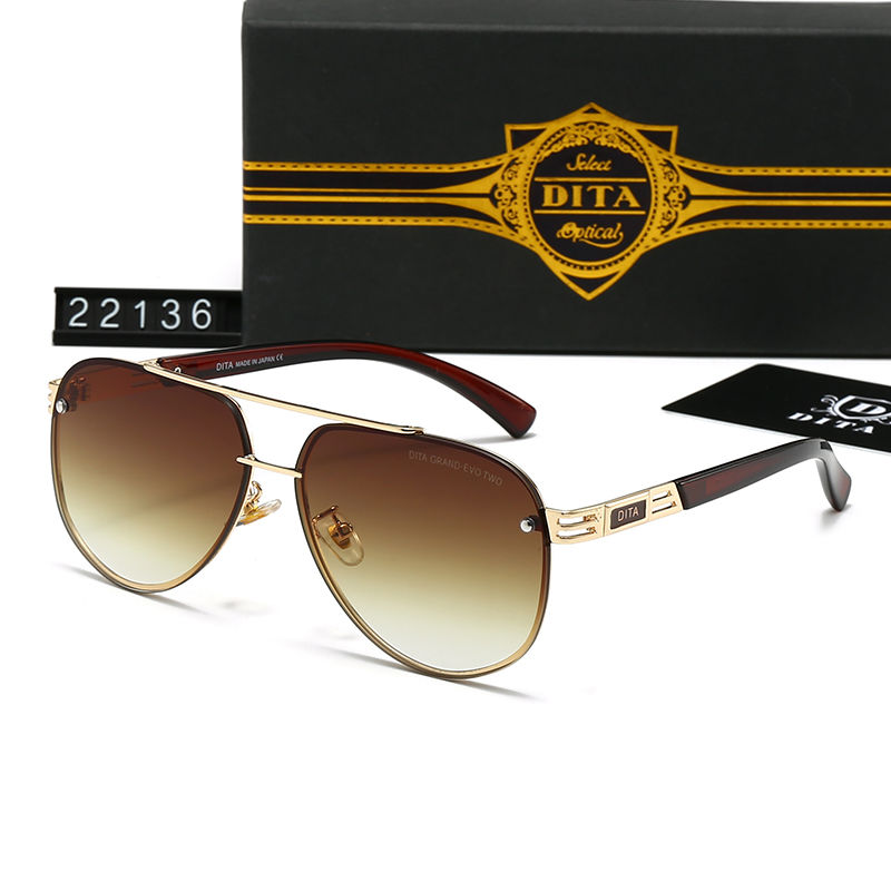 New Sunglasses Men Design Coating Mirro