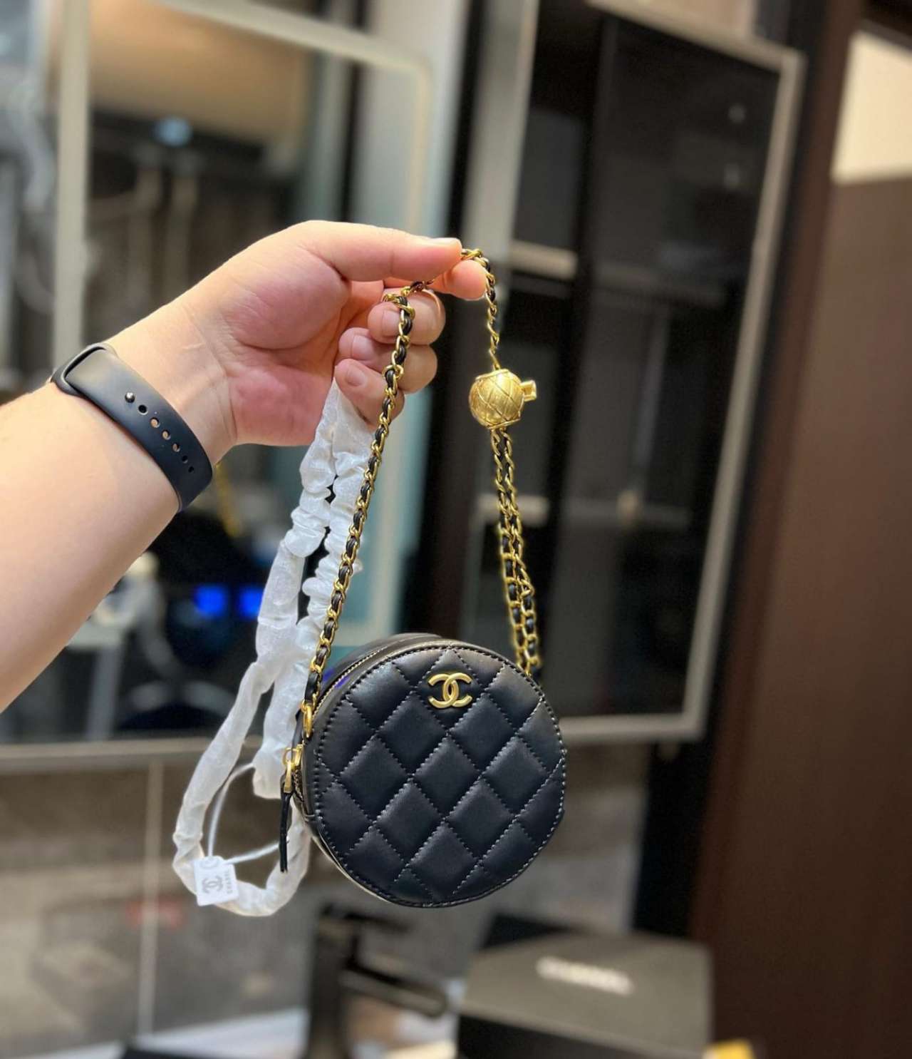 New lady fashion single shoulder bag(with box)