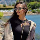 New Sunglasses  Men Design Coating Mirro