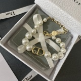 New Letter Pearl Bracelet Luxury Gold Bracelet Necklace With Logo