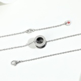 Black ceramic necklace