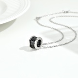 Black ceramic necklace