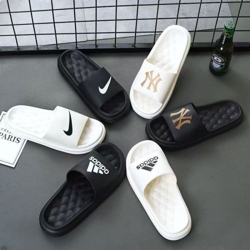 Men Women Wear Flat Bottom Flip Flops Slippers(Small yards)