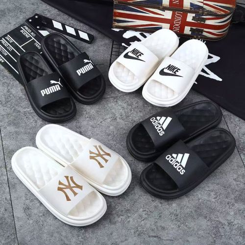 Men Women Wear Flat Bottom Flip Flops Slippers(Small yards)