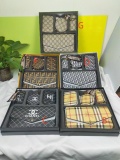 Latest gift box set, fashionable shoulder bag card bag combination, full set of plastic packaging (with box)