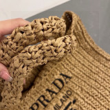 New shopping bag woven straw bag