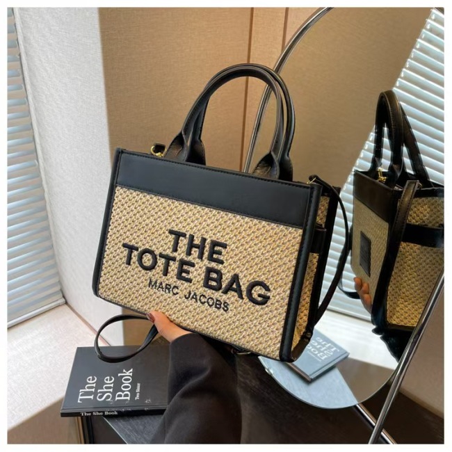 New shopping bag woven straw bag