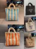 New shopping bag woven straw bag