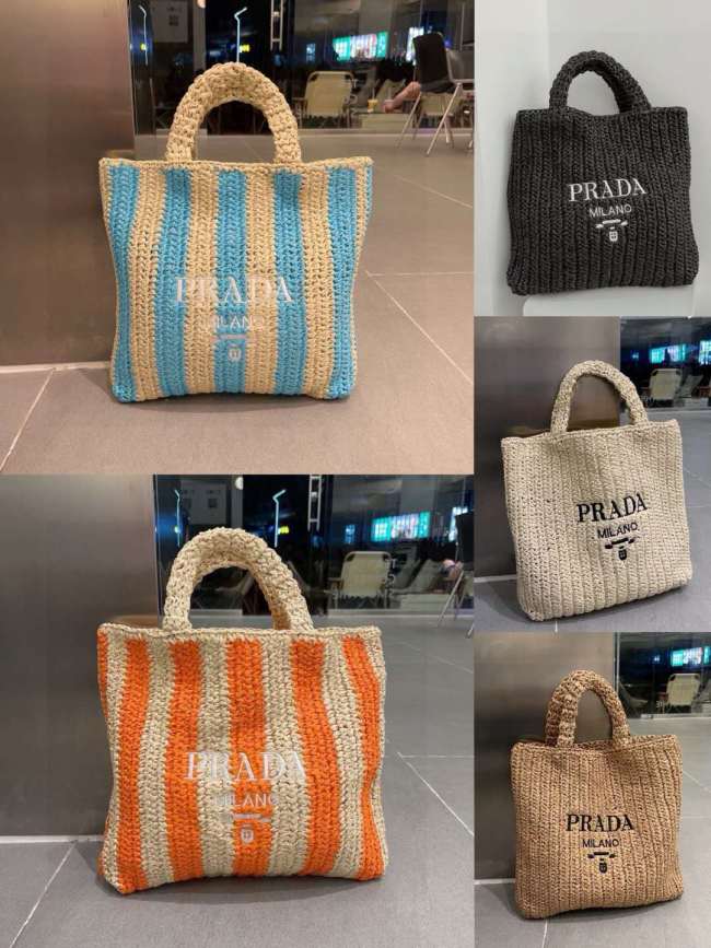 New shopping bag woven straw bag