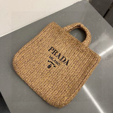 New shopping bag woven straw bag