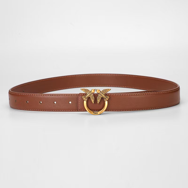 Belt Women's Belt Button PU Belt Fashion Decoration(wide 3cm)