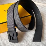 Men's waist belt fashionable decoration double-sided (width 3.8cm)