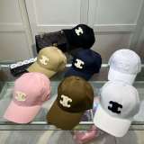 Luxury brand unisex hat curved sun visor baseball cap men's and women's hat (high quality)