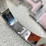 (HIGH)Women 12mm Classic Star Same H Letter Bracelet Electroplated Rose Gold Enamel Couple Bracelet