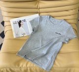 Summer new versatile T-shirt with simple and slim fit letter print