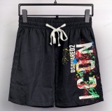 Men's casual swimming shorts, 2-in-1 beach quick drying shorts, summer new street sports plus size shorts